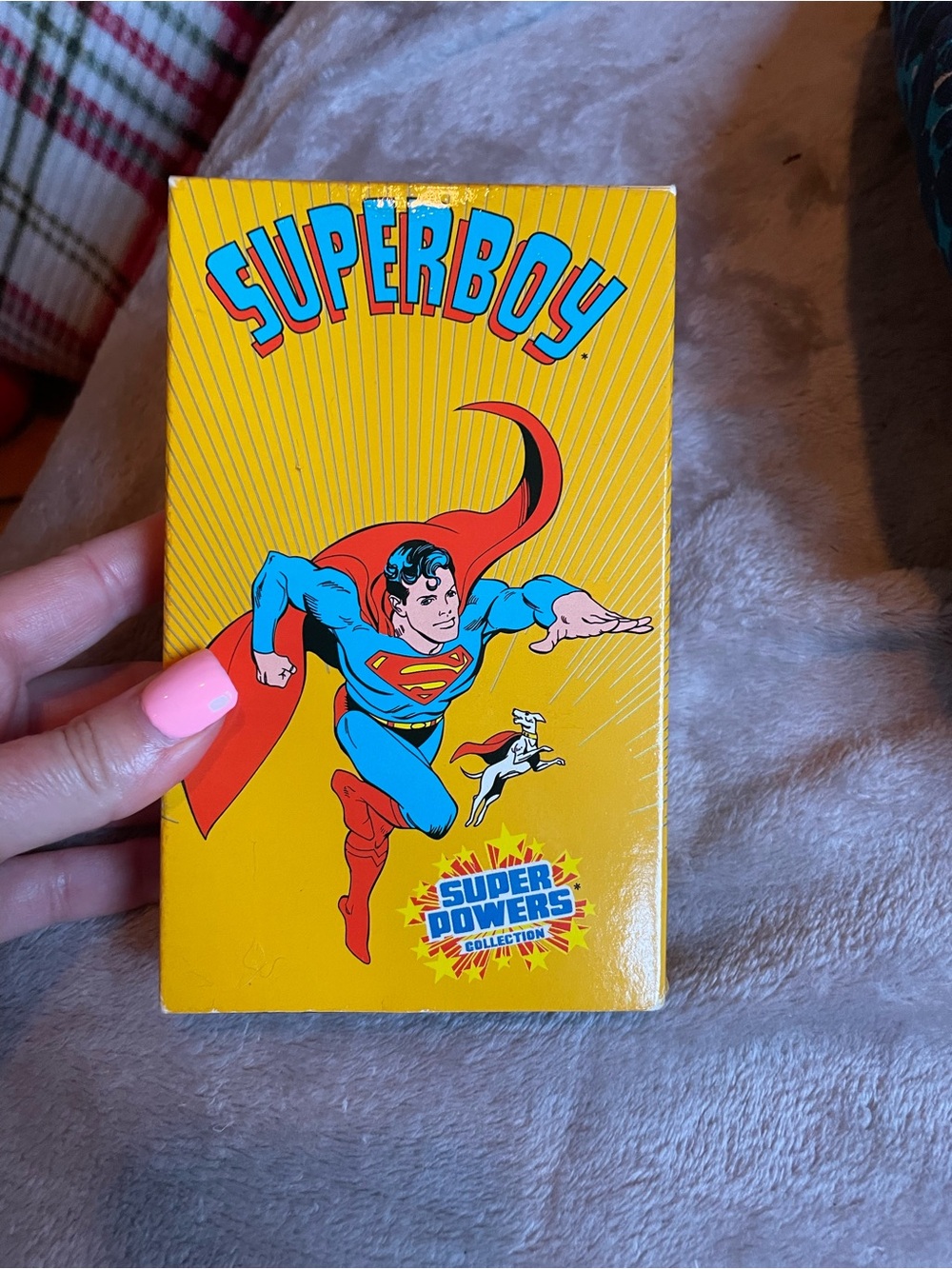 Vintage 80s Superboy beta max tape